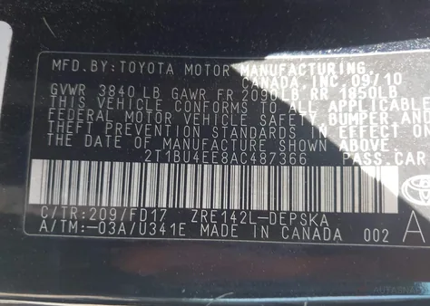 2T1BU4EE8AC487366